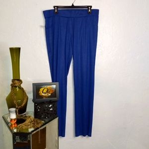 XL Serena Williams High Rise  Blue Shimmer Stretch Pants